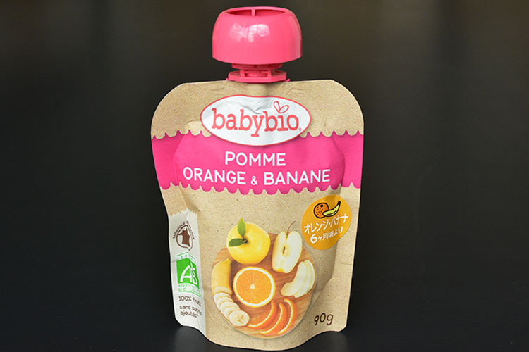 baby bio有機ベビースムージー(アップル・オレンジ・バナナ)《メーカー取り扱い中止》