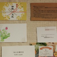 有機野菜のギフトカード【選りすぐり】