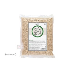 [有機栽培]　国内産もち玄米　1kg