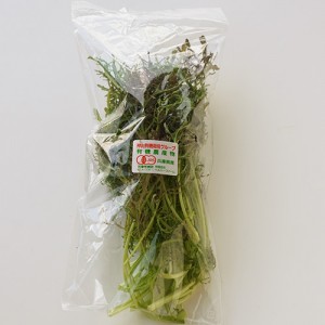 [有機栽培]からし水菜(70g)《シーズン外商品》