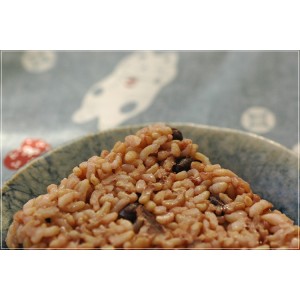 [有機JAS認定] 有機発芽玄米おにぎり(小豆入り) （180g（90g×2）×12パック）