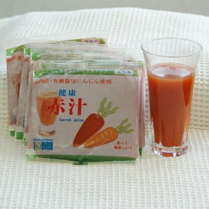 健康赤汁(冷凍人参ジュース)(９０ml×３０パック)《製造中止のため一時休売》