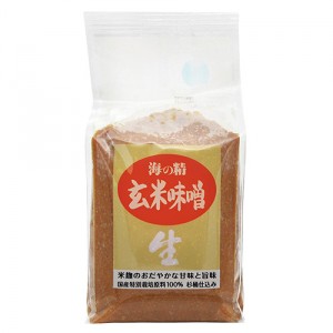 海の精 国産特栽 玄米味噌(1kg)